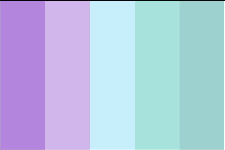 An image of my chosen colour palette